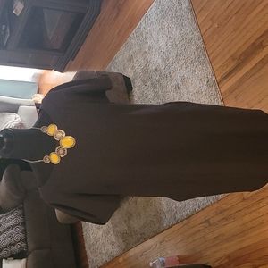 Navy Gap Dress with Pockets